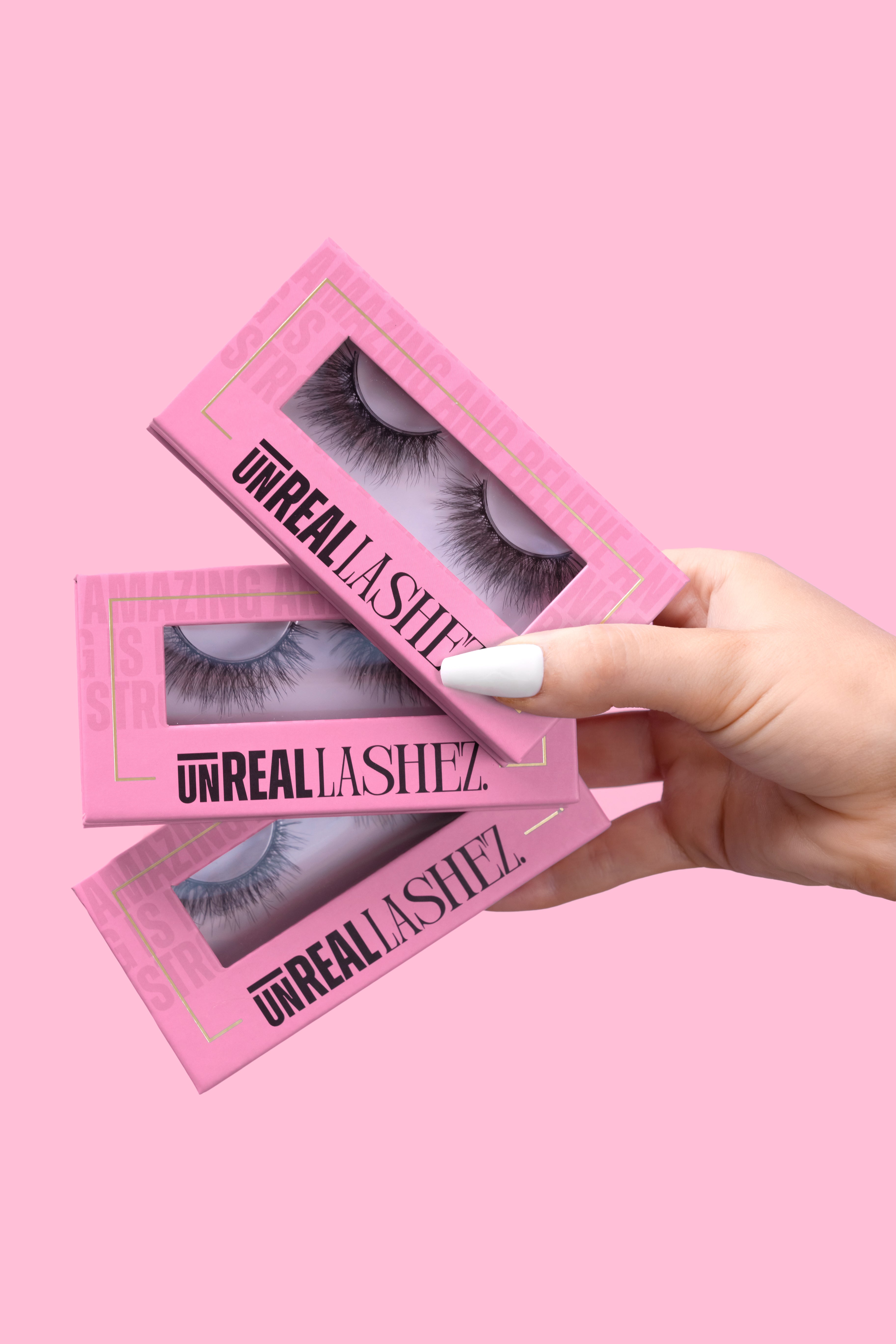 False Lashes Wispy Styles : Unreal Lashez Beauty Secrets